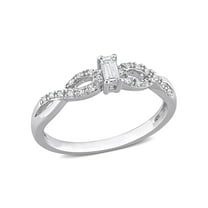 Everly Women's Created Sapphire and Created Sterling Silver Ring