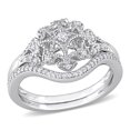 thumbnail image 1 of Everly Women's Diamond Sterling Silver Bridal Set, 1 of 8