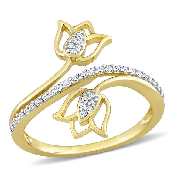 Everly Women's Diamond 10k Yellow Gold Ring
