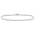 thumbnail image 1 of Everly Women's 10k White Gold Anklet, 1 of 7