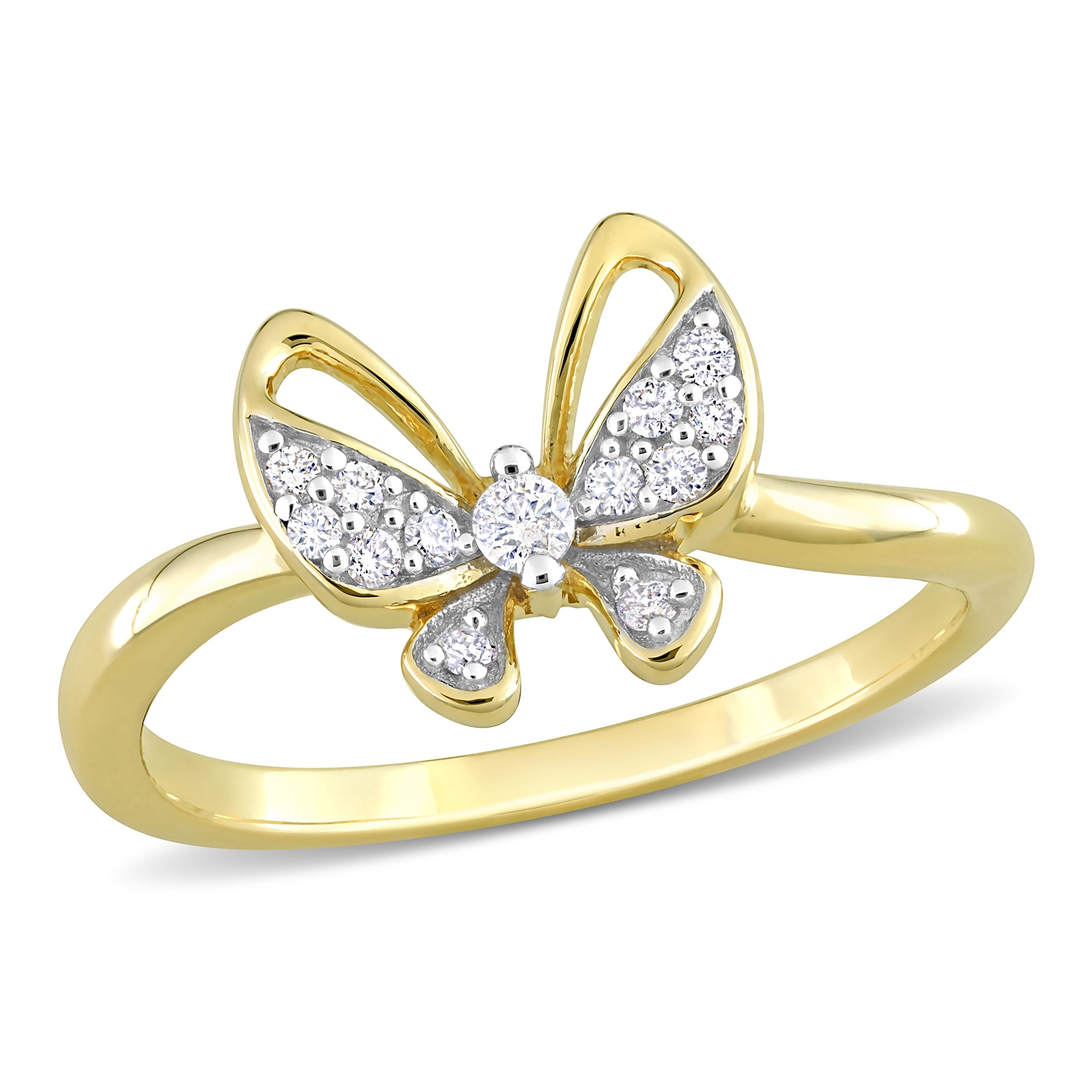 Everly Women's Diamond 10k Yellow Gold Ring