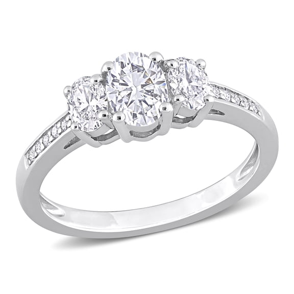 Everly Women's Diamond Platinum Engagement Ring