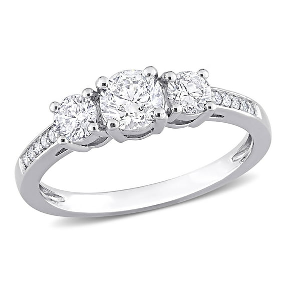 Everly Women's Diamond Platinum Engagement Ring