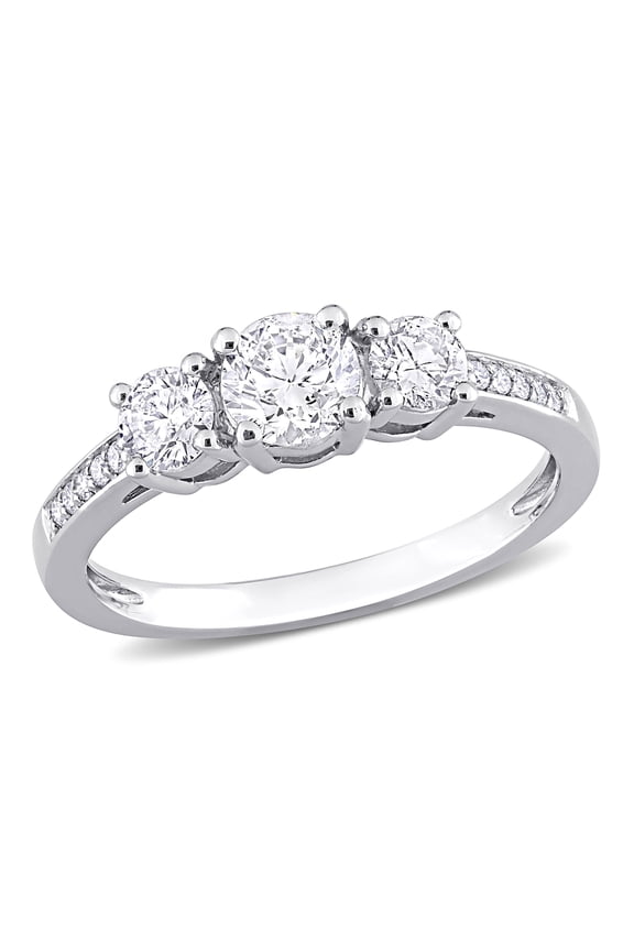Women's Diamond Platinum Engagement Ring