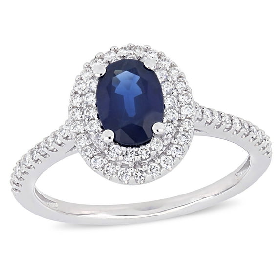 Everly Women's Sapphire 14k White Gold Ring