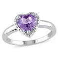 thumbnail image 1 of Everly Women's Amethyst Sterling Silver Ring, 1 of 7