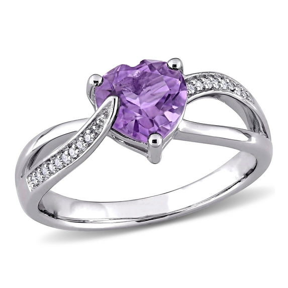 Everly Women's Amethyst Sterling Silver Ring