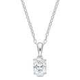 thumbnail image 1 of Everly Women's Created Moissanite Sterling Silver Necklace, 1 of 6