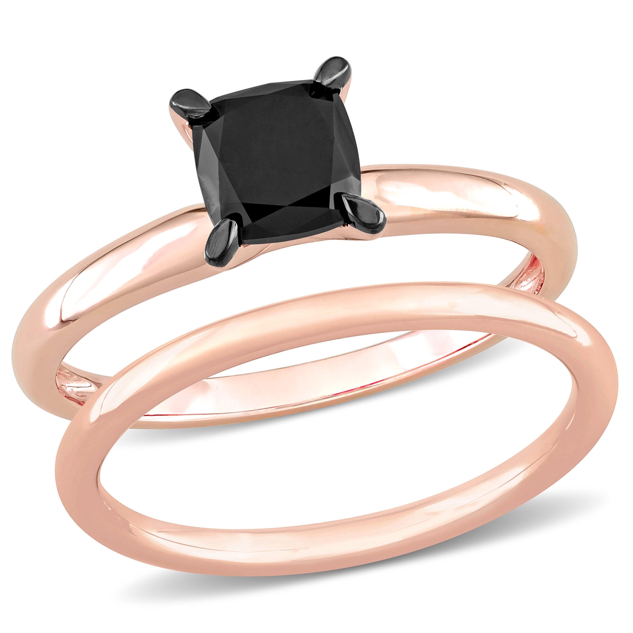 Everly Women's Diamond 14k Rose Gold Bridal Set