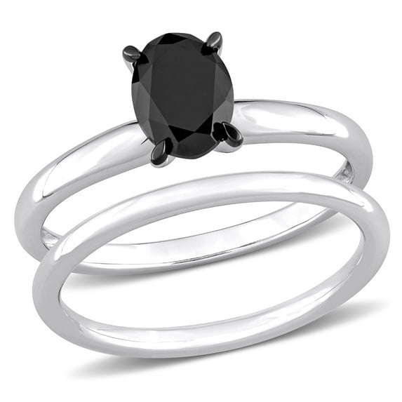 Everly Women's Diamond 14k White Gold Bridal Set