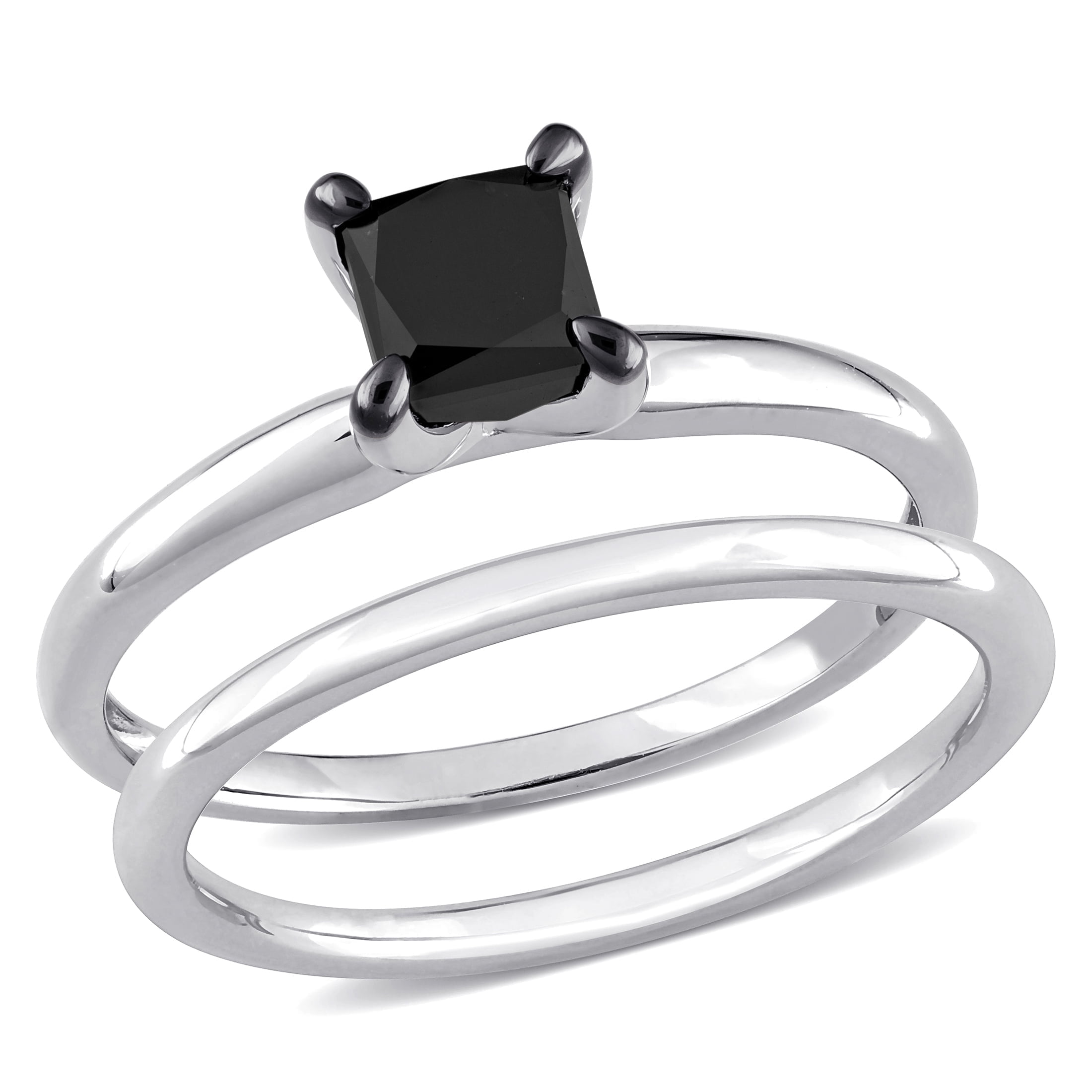 Everly Women's Diamond 10k White Gold Bridal Set