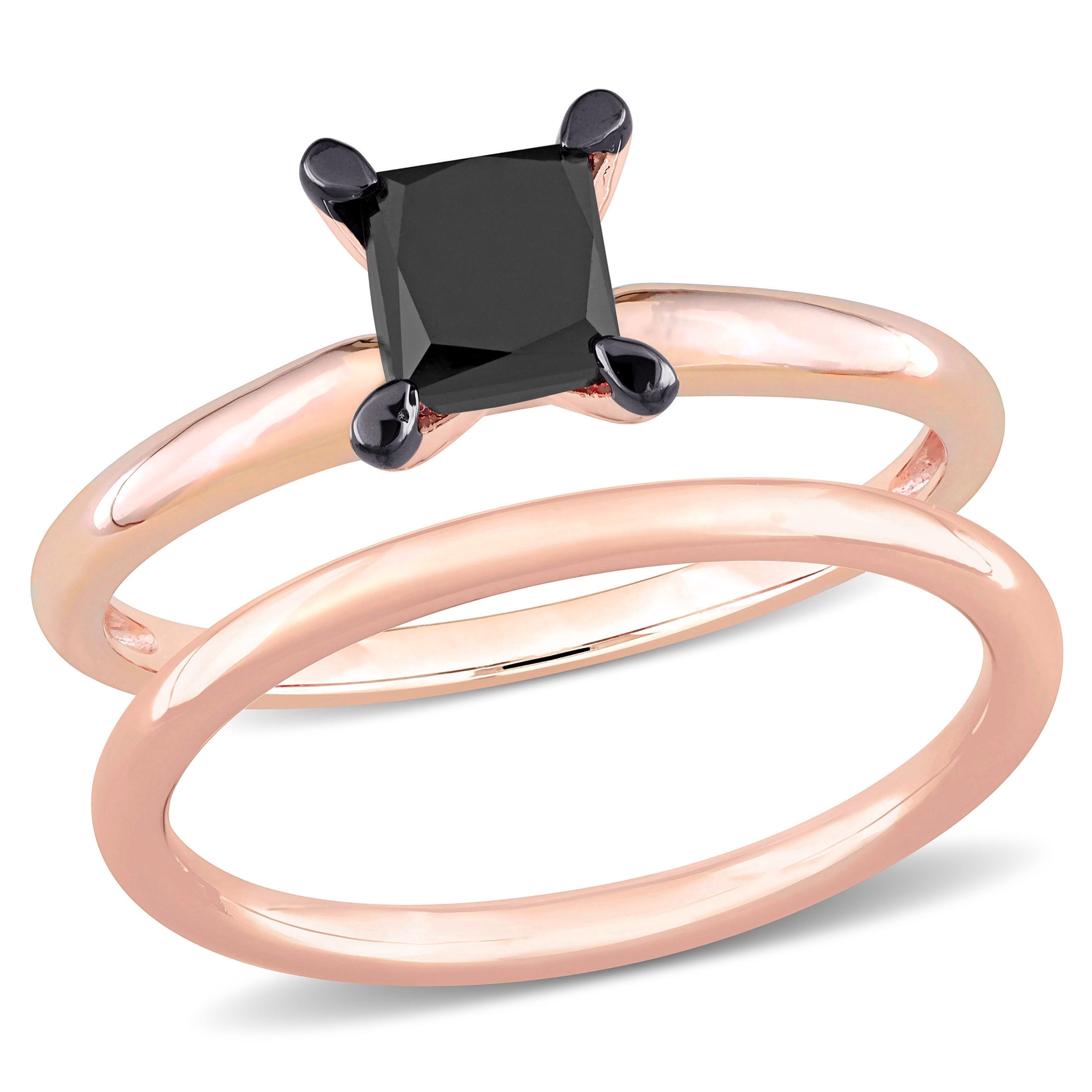 Everly Women's Diamond 14k Rose Gold Bridal Set