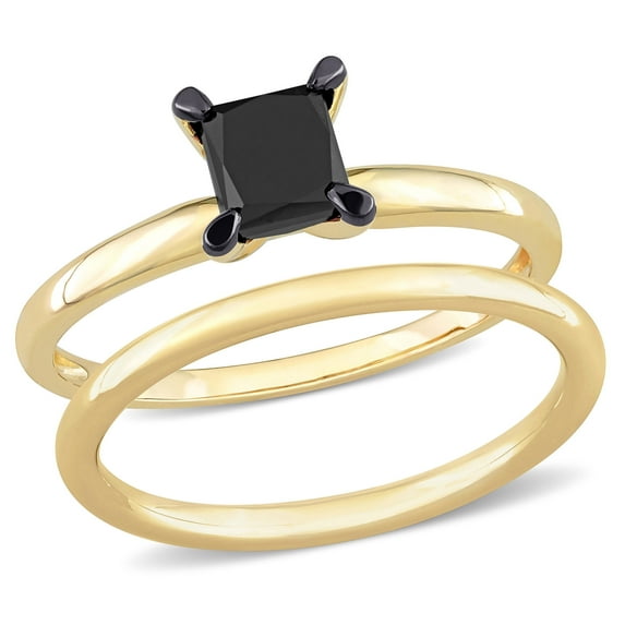 Everly Women's Diamond 14k Yellow Gold Bridal Set