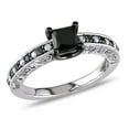 thumbnail image 1 of Everly Women's Diamond Sterling Silver Engagement Ring, 1 of 7
