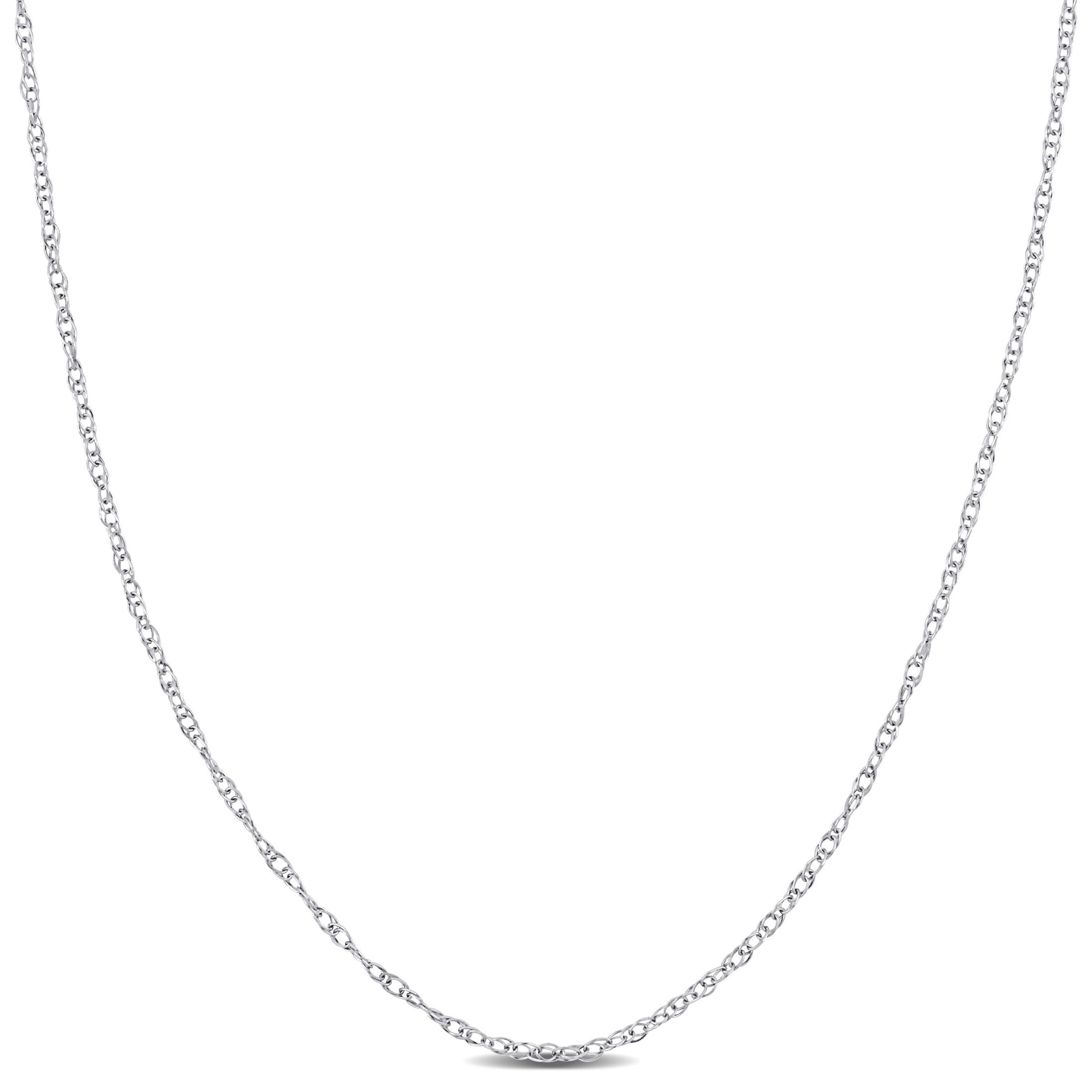 Everly Women's 10k White Gold Necklace