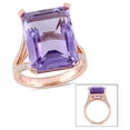 thumbnail image 1 of Everly Women's Amethyst 14k Rose Gold Ring, 1 of 8
