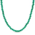 thumbnail image 1 of Everly Women's Onyx Yellow Gold Plated Necklace, 1 of 8