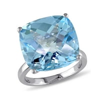Everly Women's Topaz 14k White Gold Ring