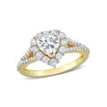 thumbnail image 1 of Everly Women's Sapphire Sterling Silver Engagement Ring Gold Plated, 1 of 6