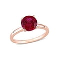 thumbnail image 1 of Everly Women's Created Ruby 10k Rose Gold Ring, 1 of 7