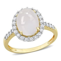 Everly Women's Moonstone 14k Yellow Gold Ring