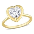 thumbnail image 1 of Everly Women's Created Moissanite 10k Yellow Gold Ring, 1 of 1