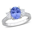 thumbnail image 1 of Everly Women's Tanzanite 14K White Gold Engagement Ring, 1 of 8