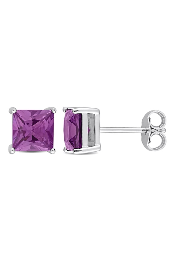 Women's Alexandrite Sterling Silver Earrings