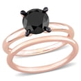thumbnail image 1 of Everly Women's Diamond 14k Rose Gold Bridal Set, 1 of 7