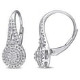 thumbnail image 1 of Everly Women's .25CT TDW Diamond Sterling Silver Earrings, 1 of 6