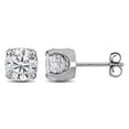 thumbnail image 1 of Everly Women's 2ct TW Diamond Stud Earrings in 14k White Gold, 1 of 9