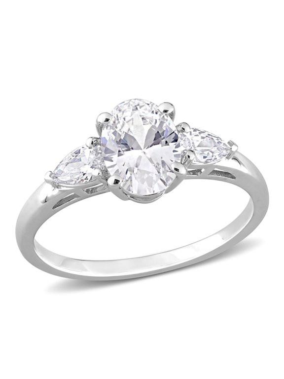 Women's Cubic Zirconia Sterling Silver Ring