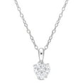 thumbnail image 1 of Everly Women's Created Moissanite Sterling Silver Necklace, 1 of 1