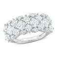 thumbnail image 1 of Everly Women's Created Moissanite Sterling Silver Ring, 1 of 8