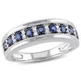 thumbnail image 1 of Everly Women's Sapphire 10k White Gold Ring, 1 of 7