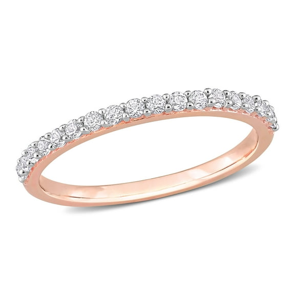 Everly Women's Created Sapphire 10k Rose Gold Ring