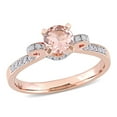 thumbnail image 1 of Everly Women's Morganite 14K Rose Gold Engagement Ring, 1 of 7