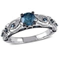 thumbnail image 1 of Everly Women's Diamond 10K White Gold Engagement Ring, 1 of 8