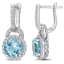 Everly Women's Topaz Sterling Silver Earrings