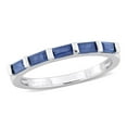 thumbnail image 1 of Everly Women's Sapphire 10k White Gold Ring, 1 of 8