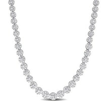 Everly Women's Diamond Sterling Silver Tennis Necklace