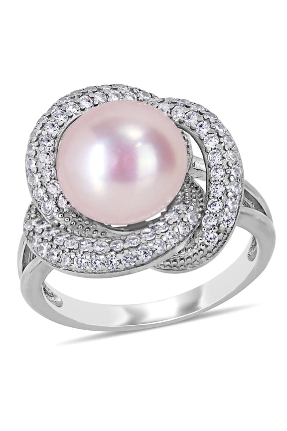 Women's Cubic Zirconia Sterling Silver Ring