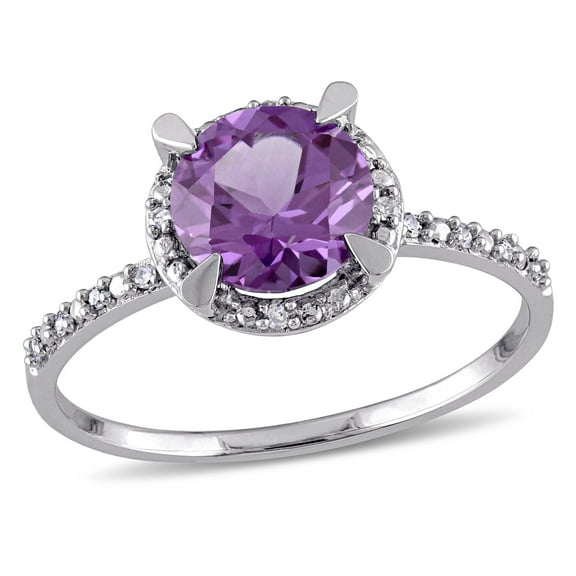 Everly Women's Alexandrite 10k White Gold Ring