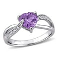 thumbnail image 1 of Everly Women's Amethyst Sterling Silver Ring, 1 of 7