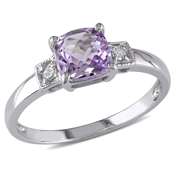 Everly Women's Amethyst Sterling Silver Ring