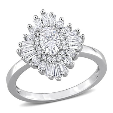 Everly Women's Created Sapphire Sterling Silver Ring