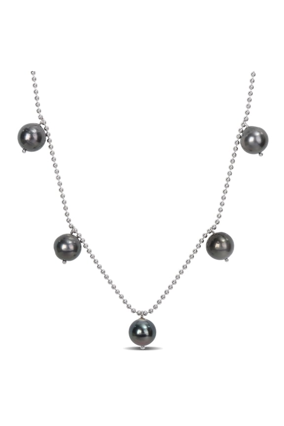 Women's Cultured Pearl Sterling Silver Necklace
