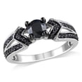 thumbnail image 1 of Everly Women's Diamond Sterling Silver Engagement Ring, 1 of 8