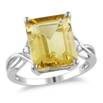 Everly Women's Citrine and Topaz Sterling Silver Ring