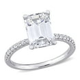 thumbnail image 1 of Everly Women's Created Moissanite 10K White Gold Engagement Ring, 1 of 10